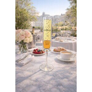 New Plastic Party Cartoon Mimosa Cocktail Flute Beverage Glass